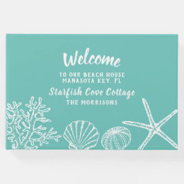 Welkom bij ons huis met vakantie gastenboek