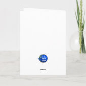 Welkom bij ons huwelijk kaart (Achterkant)