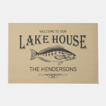Welkom bij ons Lake House Familienaam Fish