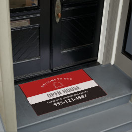 Welkom bij ons Open House Custom Deurmat