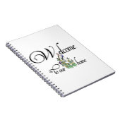 Welkom bij ons persoonlijk gastboek notitieboek (Rechterzijde)