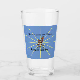 Welkom bij ons plekje dat altijd draait met geest  glas