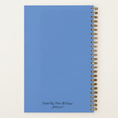 Welkom bij ons plekje dat altijd draait met geest  notitieboek (Achterkant)