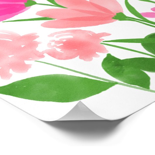 Welkom bij ons poster (Hoek)