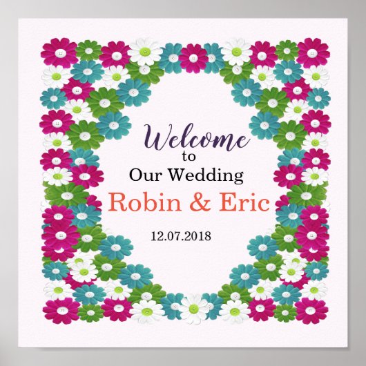 Welkom bij ons poster (Voorkant)