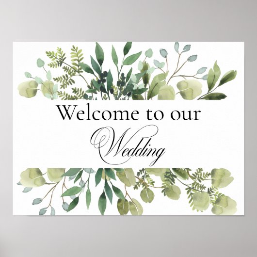 Welkom bij ons poster (Voorkant)