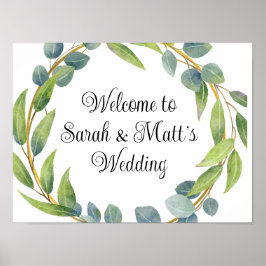 Welkom bij ons poster