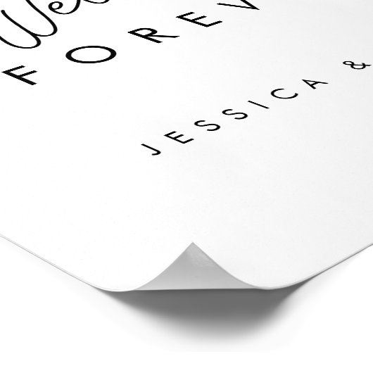 Welkom bij ons Poster voor het welkomstwoord van h (Hoek)