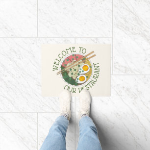 Welkom bij ons restaurant Ramen Noodles Japans Deurmat