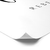 Welkom bij ons speciale huwelijksgeblog poster (Hoek)