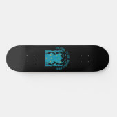 WELKOM BIJ ONS SPOOKHUIS Grappig Halloween Persoonlijk Skateboard (Horizontaal)