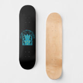 WELKOM BIJ ONS SPOOKHUIS Grappig Halloween Persoonlijk Skateboard (Voorkant)