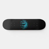 WELKOM BIJ ONS SPOOKHUIS Grappig Halloween Persoonlijk Skateboard (Horizontaal)