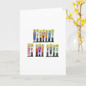 Welkom bij ons team kaart (Gele Bloem)