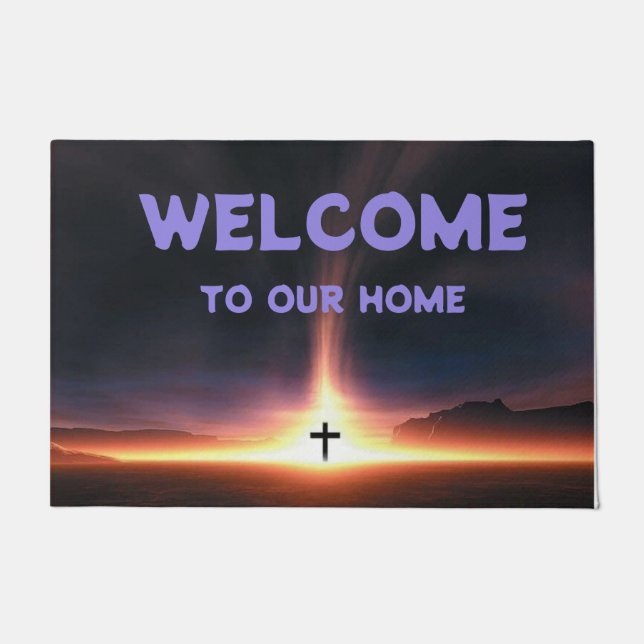 WELKOM BIJ ONS THUIS DEURMAT (Voorkant)