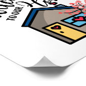 Welkom bij ons thuis poster (Hoek)