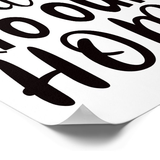 "Welkom bij ons thuis" Poster (Hoek)