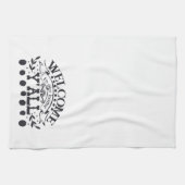 Welkom bij ons thuis Yall Farmhouse Cute Theedoek (Horizontaal)