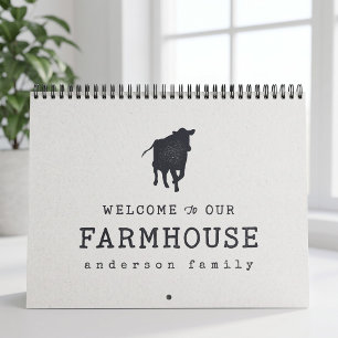 Welkom bij onze boerderij Landelijke Koe Kalender