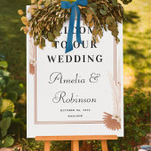 Welkom bij onze bruiloft moderne zwart script op m raamsticker