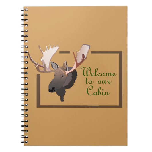 Welkom bij onze Cabin Notitieboek (Voorkant)