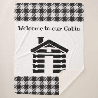 Welkom bij onze Cabin Sherpa Blanket Deken