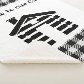 Welkom bij onze Cabin Sherpa Blanket Sherpa Deken (3/4)