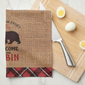 Welkom bij onze Cabin Theedoek (Quarter Fold)