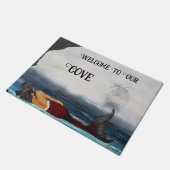 Welkom bij onze cove Mermaid Deurmat (Schuin)