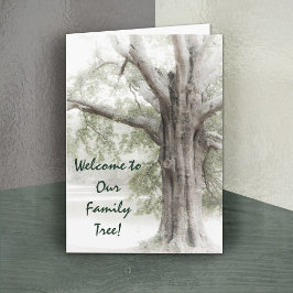 Welkom bij onze familieboomkaart kaart