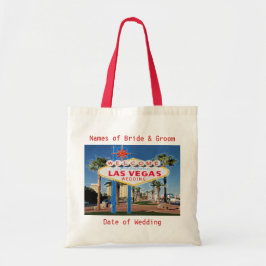 Welkom bij onze Fantastische Las Vegas WEDDING Bag Tote Bag