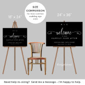 Welkom bij onze Happy Ever After Wedding Acrylic Acryl Bord