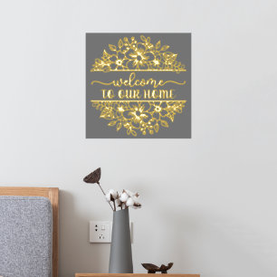 Welkom bij onze Home Gold Foil Folie Afdrukken