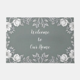 Welkom bij onze huisdeur deurmat
