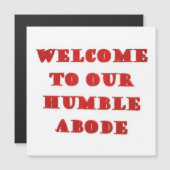 Welkom bij onze Humble Aboe poster afbeelding prin (Voorkant / Achterkant)