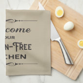 Welkom bij onze keuken zonder Gluten Theedoek (Quarter Fold)