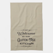 Welkom bij onze keuken zonder Gluten Theedoek (Verticaal)