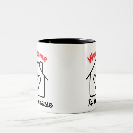 Welkom bij onze mok (Center)