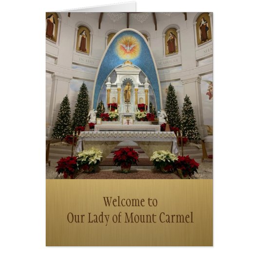 Welkom bij onze parochie (Voorkant)