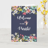 Welkom bij Onze Parochie Bloemen op Navy Kaart (Gele Bloem)