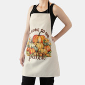 Welkom bij Onze Patch – Cosy Pumpkin Patch Schort (Insitu)
