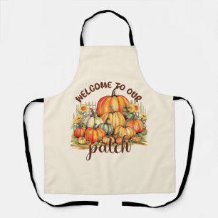 Welkom bij Onze Patch – Cosy Pumpkin Patch Schort