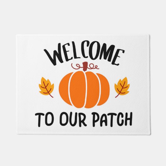 Welkom bij onze patch deurmat (Voorkant)