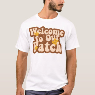 Welkom bij onze Patch Pumpkin Halloween Groovy Her T-shirt