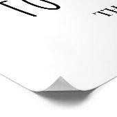 Welkom bij onze persoonlijke familie thuis poster (Hoek)