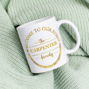 Welkom bij onze persoonlijke gepersonaliseerde fam koffiemok