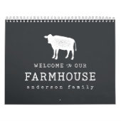 Welkom bij onze plattelandseconomie in de landbouw kalender (Hoes)