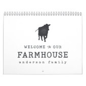 Welkom bij onze plattelandseconomie in de landbouw kalender (Hoes)