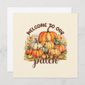 Welkom bij onze pleister (Voorkant / Achterkant)