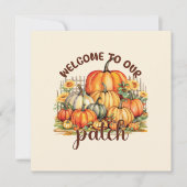 Welkom bij onze pleister (Voorkant)